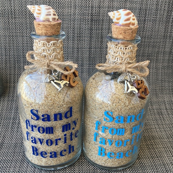 Sand from my favorite beach Escambrón San Juan Beach inspired sand bottle - Picture 10 of 15